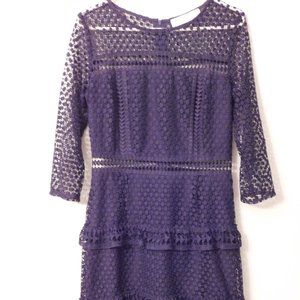 ASOS | NAVY LACE DRESS